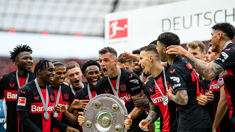 Chắc chắn danh hiệu với Leverkusen là đáng nhớ nhất với Granit Xhaka